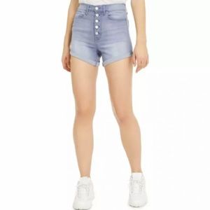 Celebrity Pink High Rise Button Fly Mom Shorts Size 5